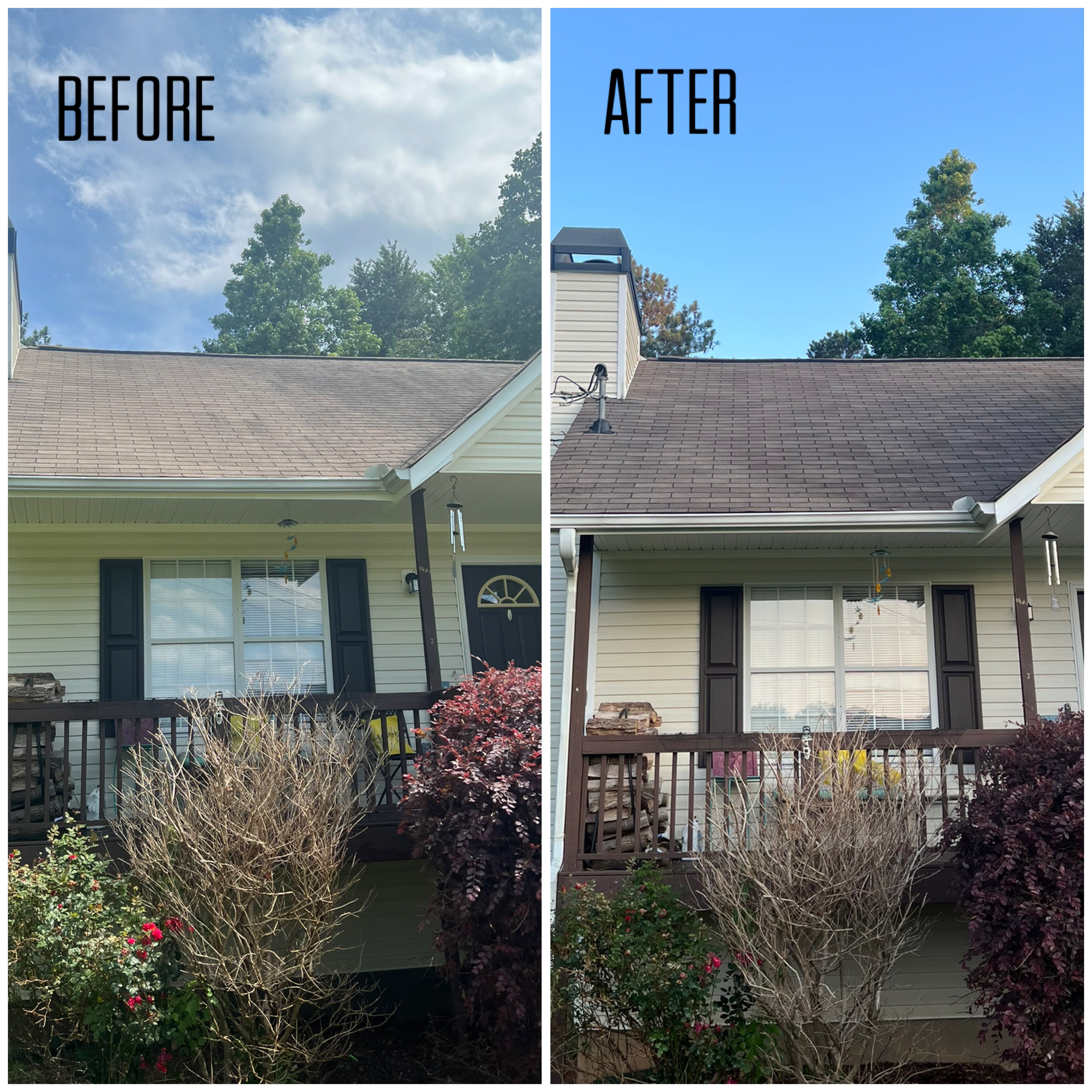 Roof Cleaning in Dawsonville, GA Image
